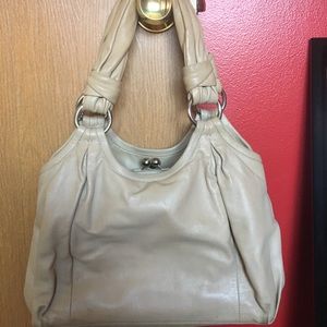 Leather COACH purse